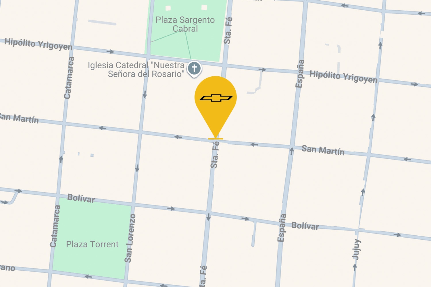 Sucursal CORRIENTES, ubicaciones carplan argentina